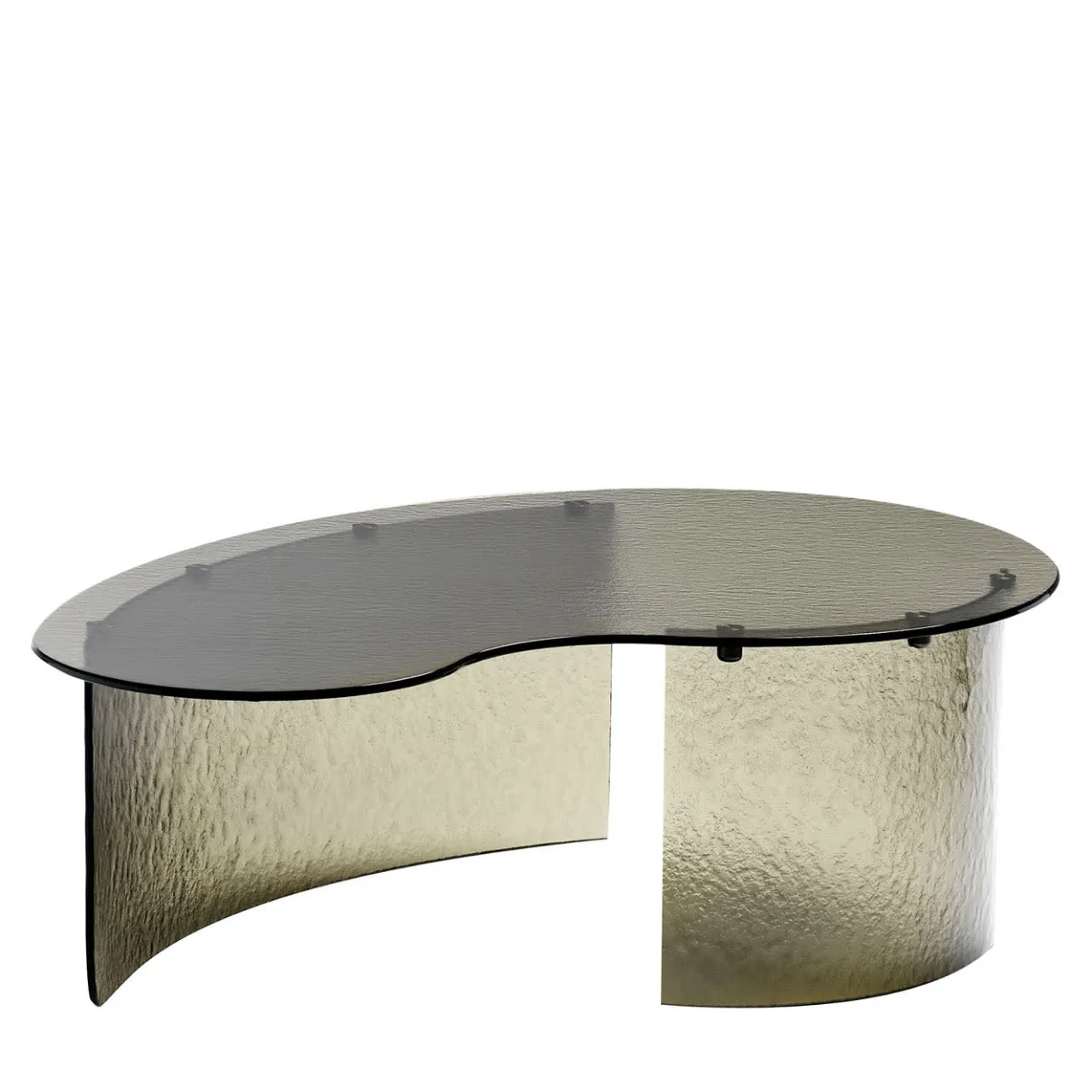 Giorgio Collection Coffee Tables<Trésor Elliptical Brown Coffee Table by Castello Lagravinese Studio