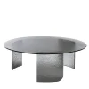Giorgio Collection Coffee Tables<Trésor Smoke Glass Coffee Table by Castello Lagravinese Studio