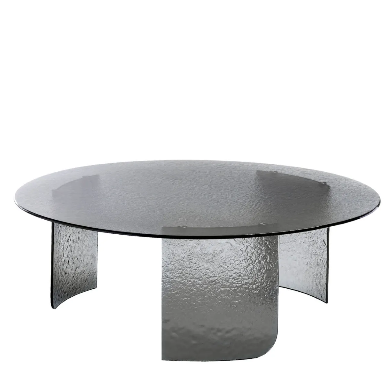 Giorgio Collection Coffee Tables<Trésor Smoke Glass Coffee Table by Castello Lagravinese Studio