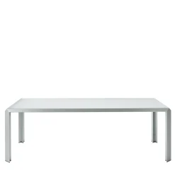 Baleri Italia Dining Tables<T-Table Rectangular Aluminum and Glass Table