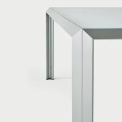 Baleri Italia Dining Tables<T-Table Rectangular Aluminum and Glass Table