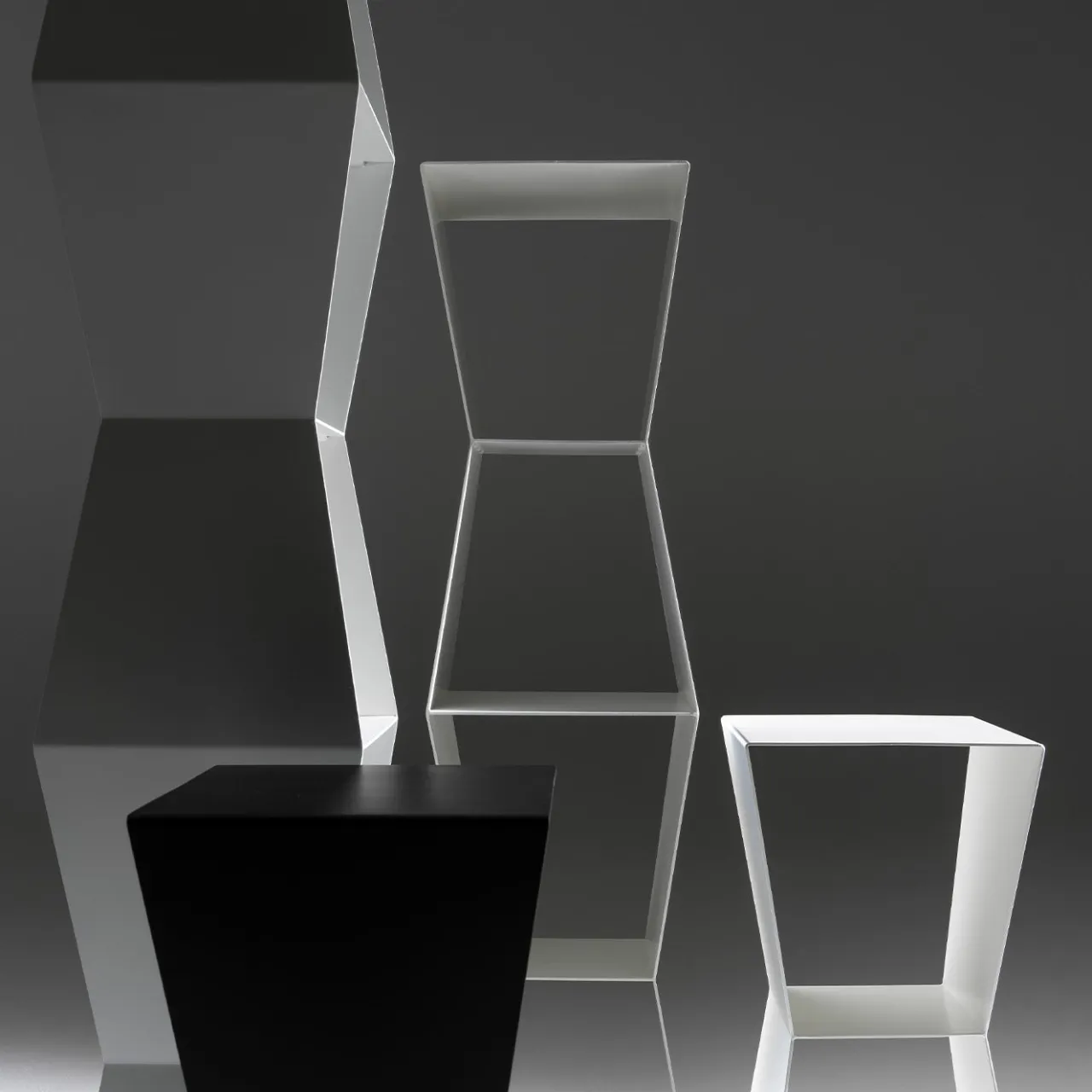 Albedo Bookcases<Tula 6 Self-Standing Bookcase by Carlo Cumini