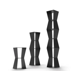 Albedo Bookcases<Tula Medium Black Bookcase