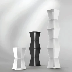 Albedo Bookcases<Tula Medium Black Bookcase