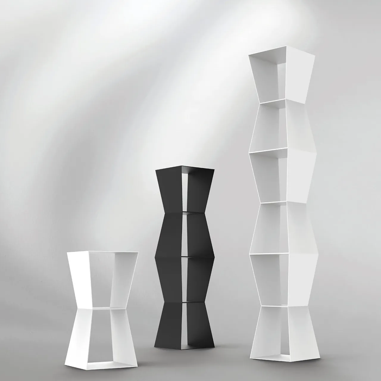 Albedo Bookcases<Tula Medium Black Bookcase