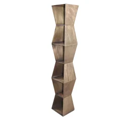 Albedo Bookcases<Tula Tall Bronze Bookcase