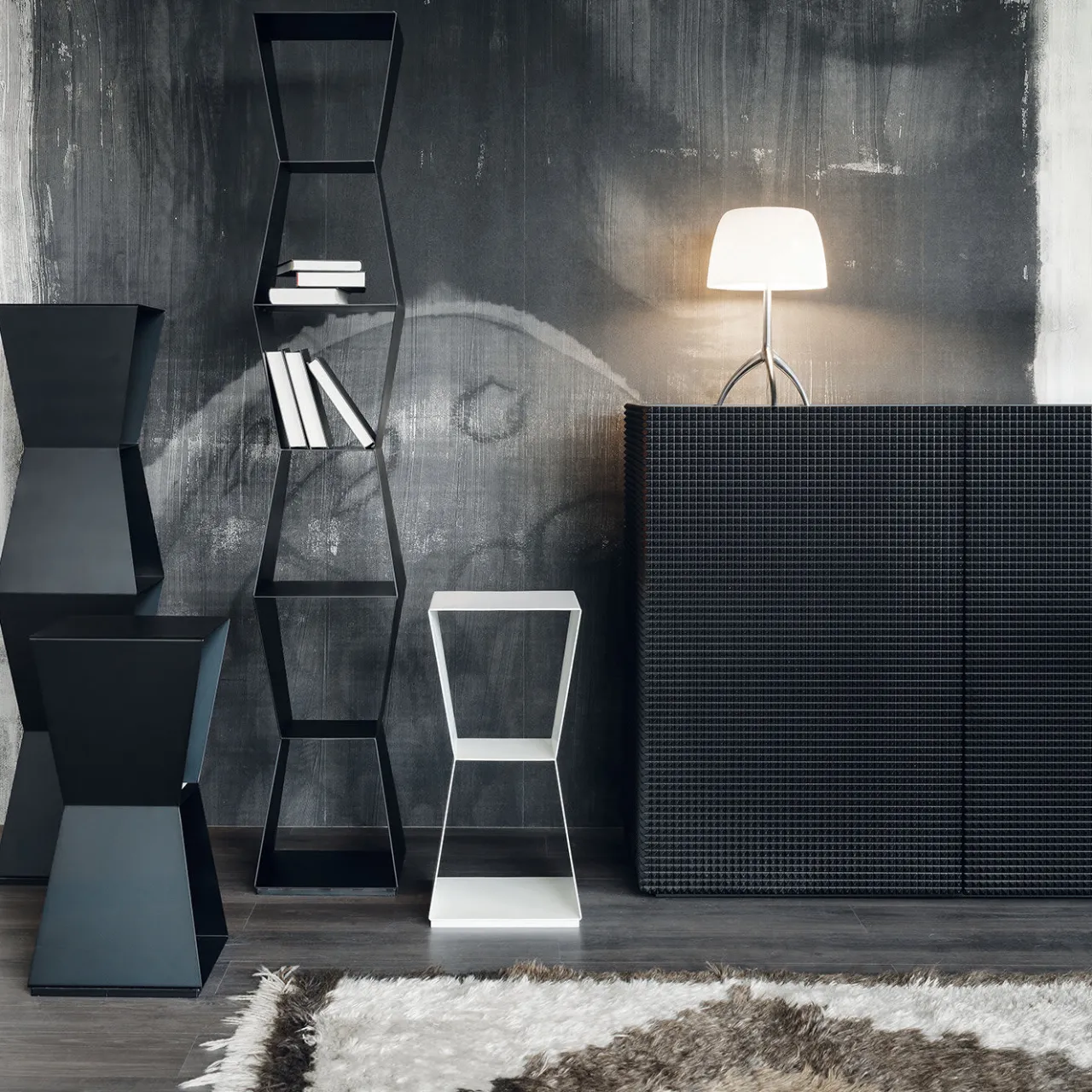 Albedo Bookcases<Tula XL White Bookcase