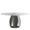 Morica Design Dining Tables<Tulipano Large Round Trinity Marble-Effect Table