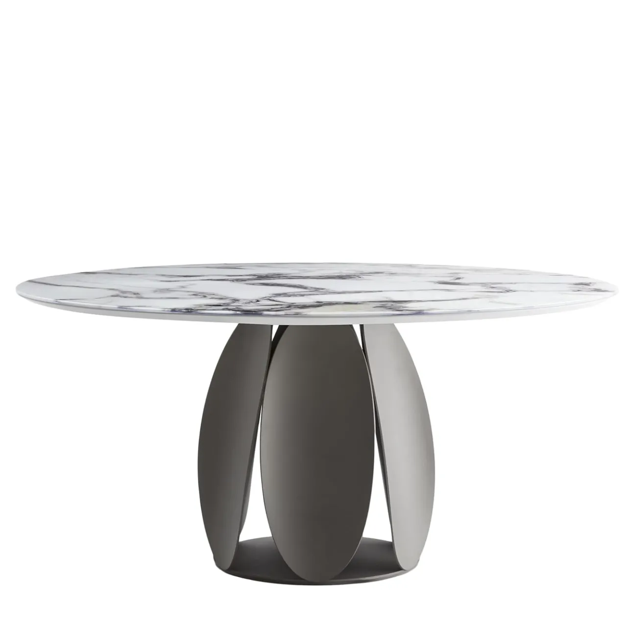 Morica Design Dining Tables<Tulipano Large Round Trinity Marble-Effect Table