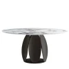 Morica Design Dining Tables<Tulipano Round Trinity-Marble-Effect Table