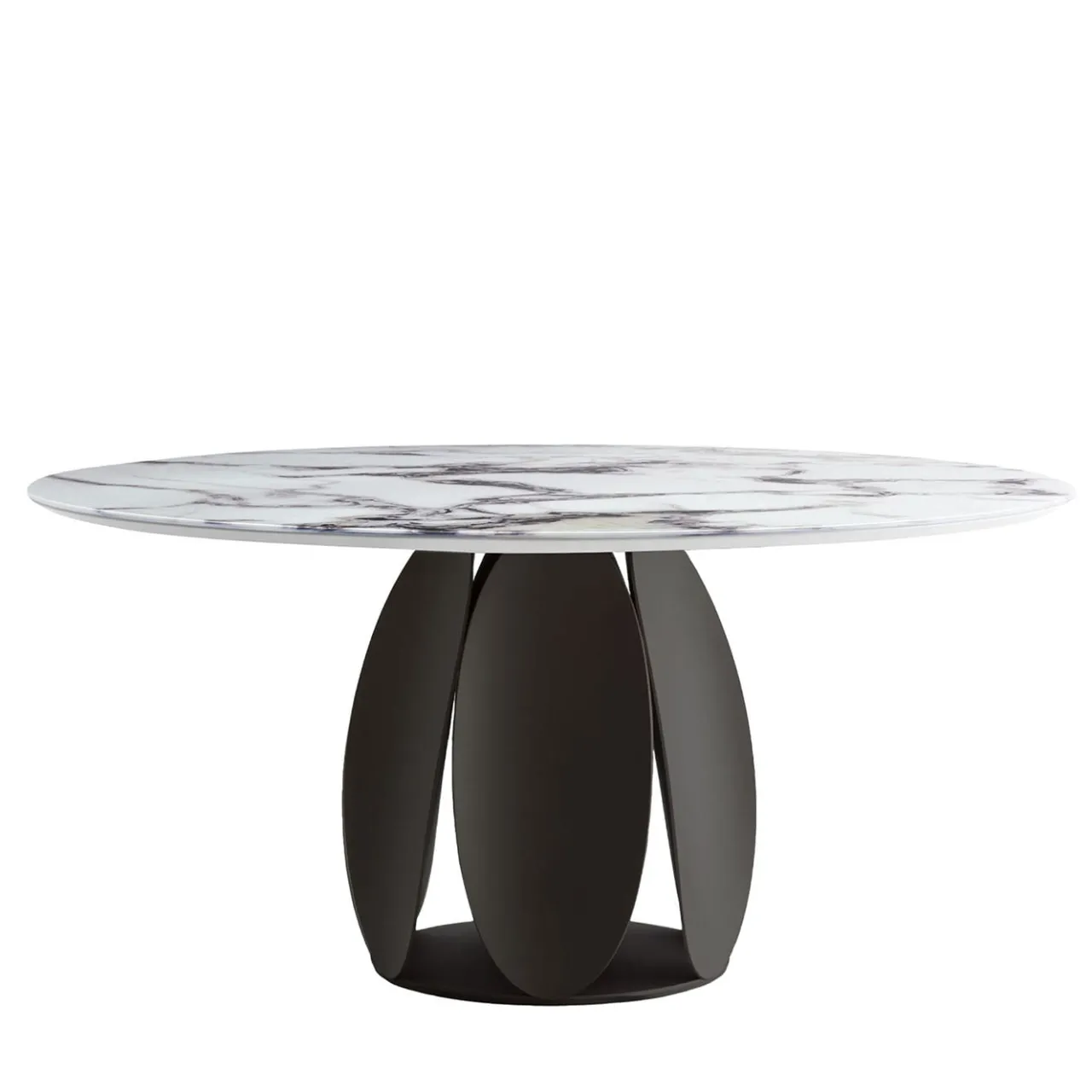 Morica Design Dining Tables<Tulipano Round Trinity-Marble-Effect Table