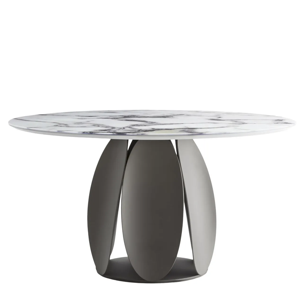 Morica Design Dining Tables<Tulipano Small Round Trinity Marble-Effect Table