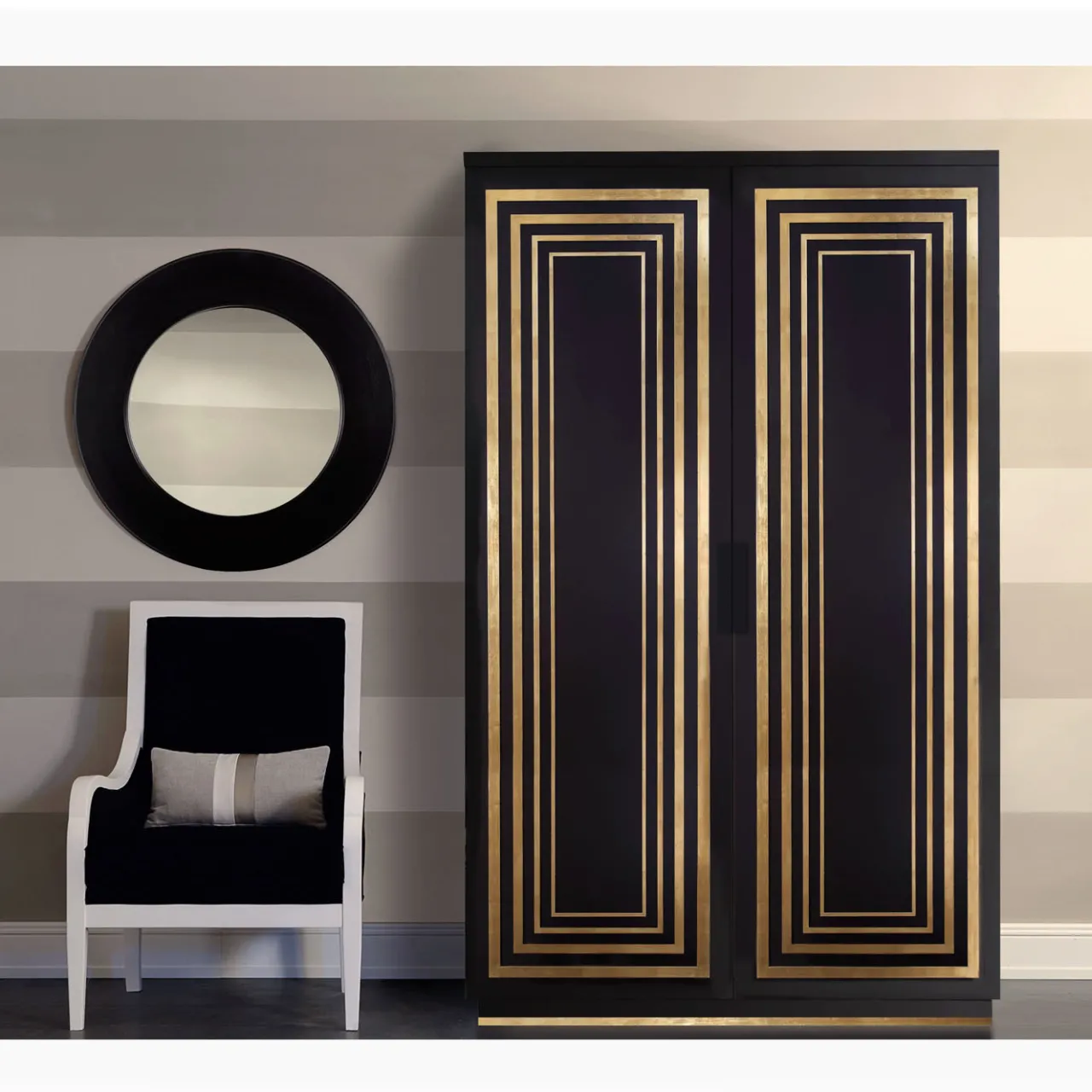 Isabella Costantini Cabinets<Tullia Armoire with Plinth Base