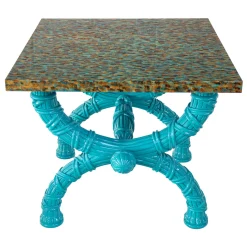 Extroverso Side Tables<Turquoise Spider side table