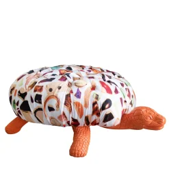 Sergio Villa Ottomans & Poufs<Turtle Pouf Malgré Tout By Carlo Rampazzi