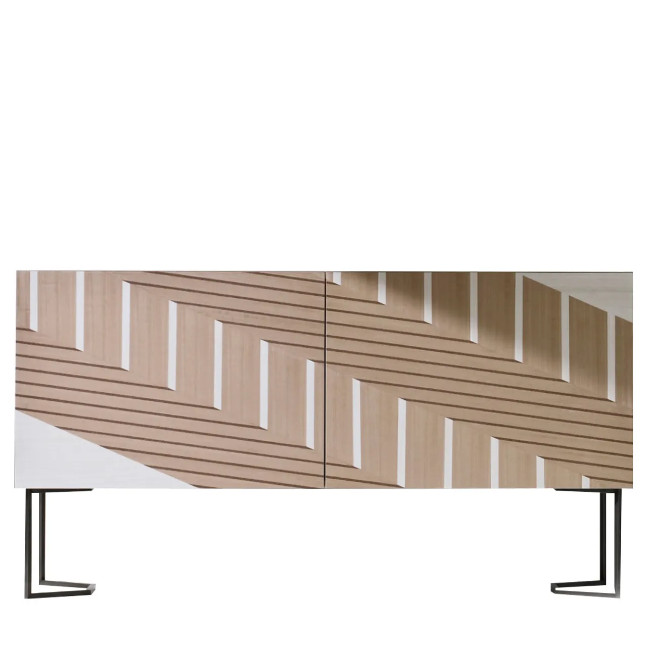 Laura Meroni Sideboards Buffets<Twill Intarsia Sideboard by Bartoli Design