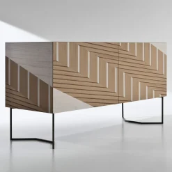 Laura Meroni Sideboards Buffets<Twill Intarsia Sideboard by Bartoli Design