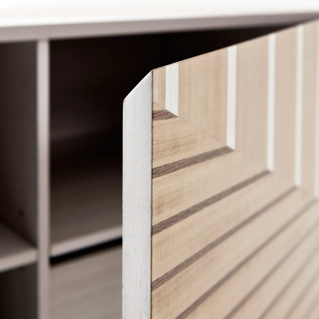 Laura Meroni Sideboards Buffets<Twill Intarsia Sideboard by Bartoli Design