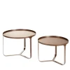 Montina Nesting Tables<Twin Bronze Nesting Tables