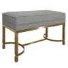 S&L Interni Benches<Two-Tone Upholstered Bench