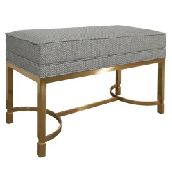 S&L Interni Benches<Two-Tone Upholstered Bench