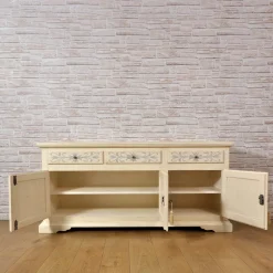 Vangelista 1960 Sideboards Buffets<Tyrolean Style Hand-painted Wood Sideboard