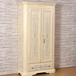 Vangelista 1960 Dressers<Tyrolean Style Hand-Painted Beige Dresser