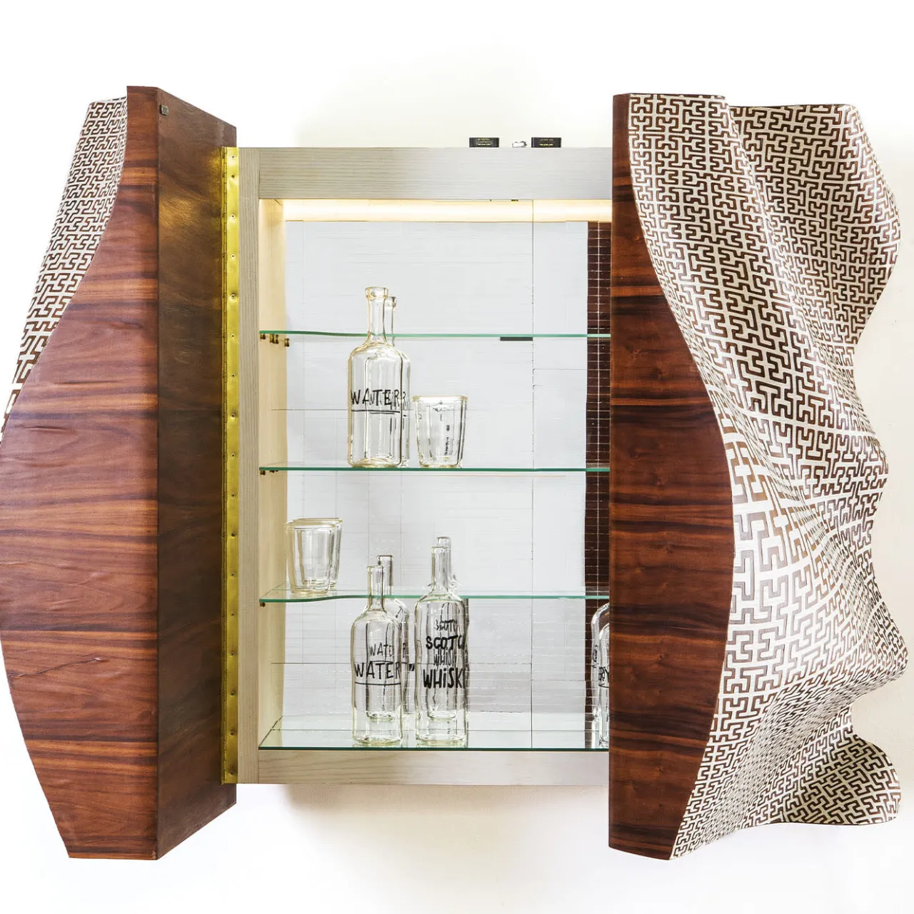 Secondome Edizioni Bar Cabinets<UNA Bar Cabinet by Stefano Marolla