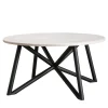Veltha Outdoor Stone Design Outdoor Dining Tables<Uni 150 beige travertine stone outdoor dining table
