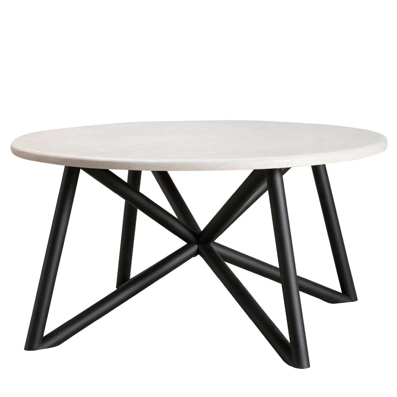 Veltha Outdoor Stone Design Outdoor Dining Tables<Uni 150 beige travertine stone outdoor dining table