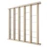 ReDéco Bookcases<Unique Pearl Champagne Wood Bookshelf