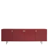 Morica Design Sideboards Buffets<Universe 4-Door Marsala-Red Sideboard