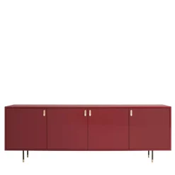 Morica Design Sideboards Buffets<Universe 4-Door Marsala-Red Sideboard