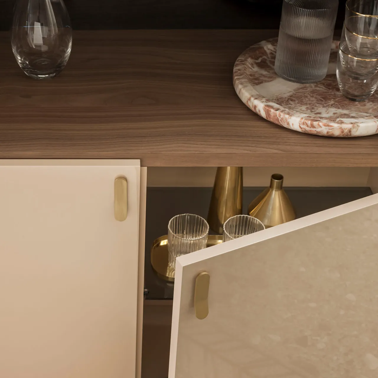 Morica Design Cabinets<Universe Powder-Pink Cabinet