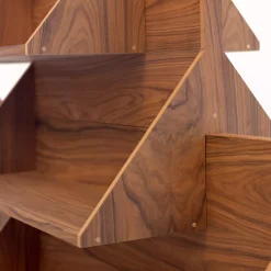 Berdondini 1926 Bookcases<Uno Sull'Altro "E" Modular Bookcase by Ugo La Pietra