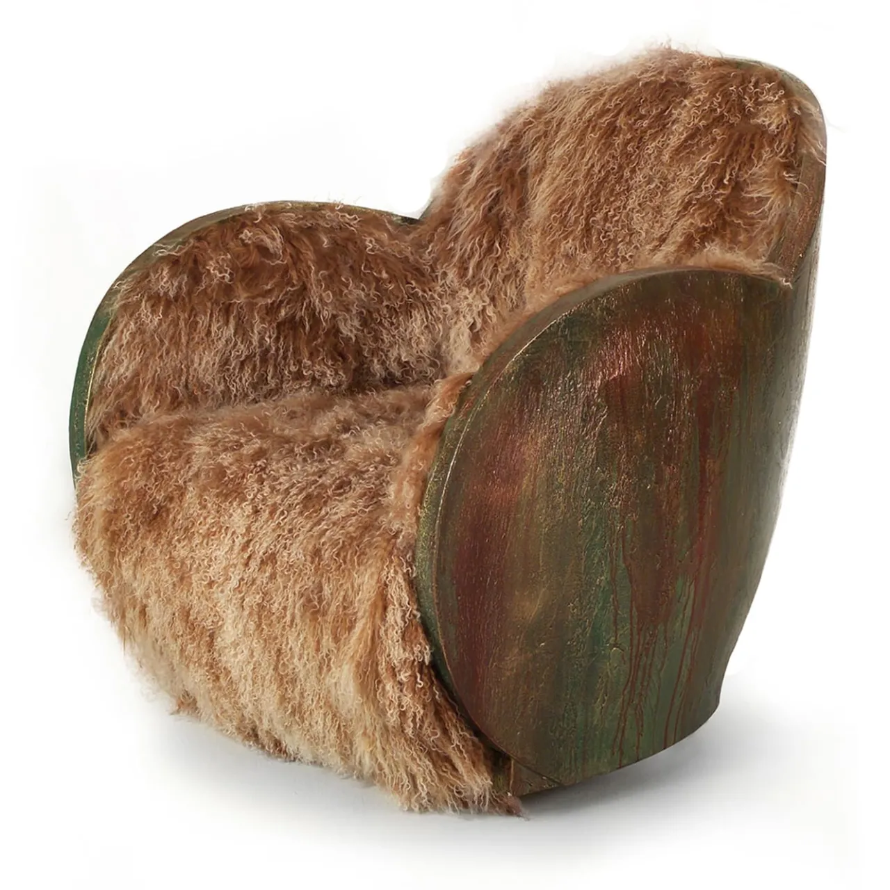 Sergio Villa Armchairs<Uovo Etruska Armchair by Carlo Rampazzi
