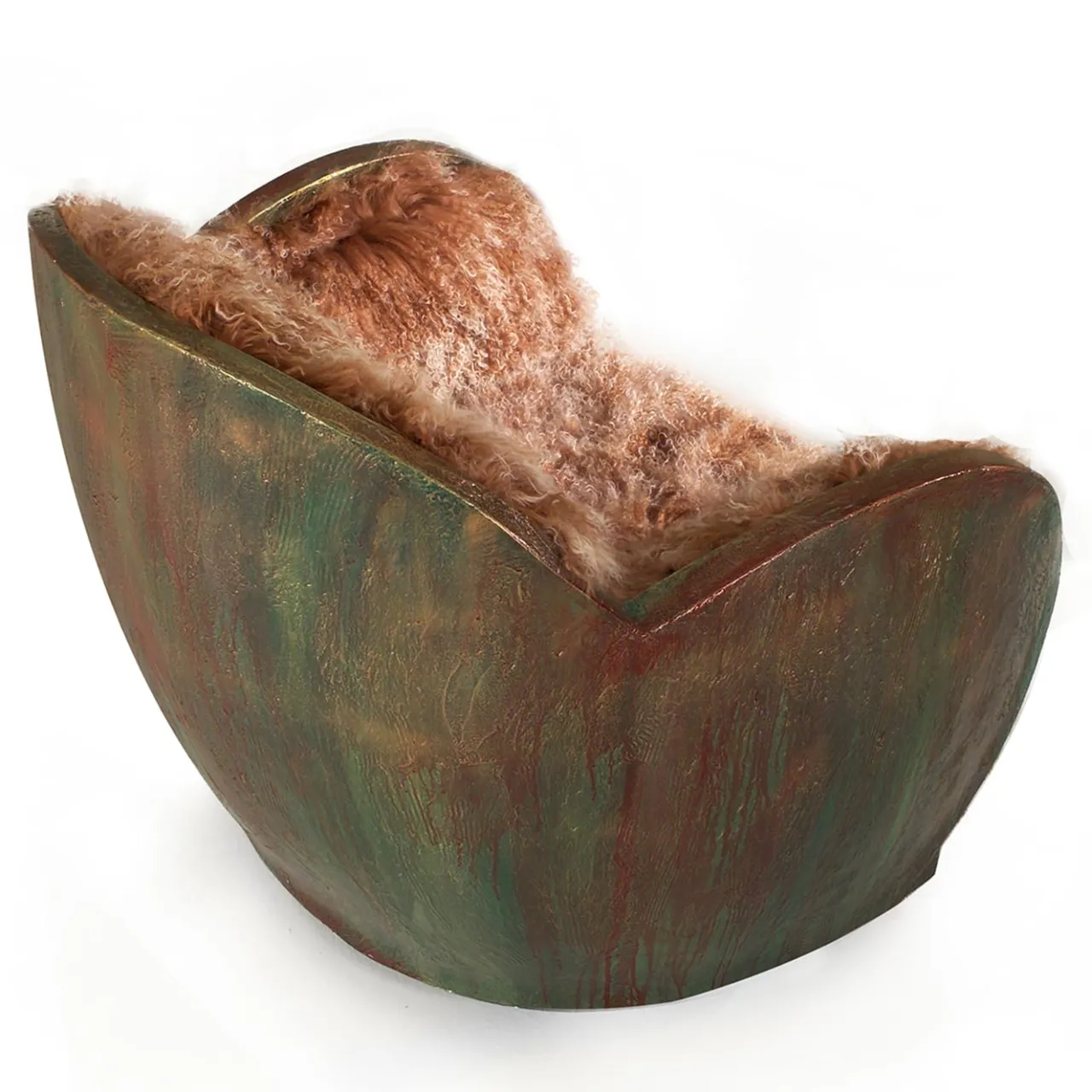 Sergio Villa Armchairs<Uovo Etruska Armchair by Carlo Rampazzi