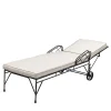 Bronzetto Outdoor Chaises & Daybeds<Upholstered Iron Sun Lounger
