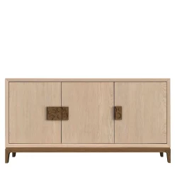 Ebanisteria Roberto Gambella Sideboards Buffets<Urban Grace Natural Walnut And Coffee Finish Ash Wood Sideboard
