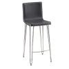Trevisan Italia Bar Stools<Valdo Black Stool
