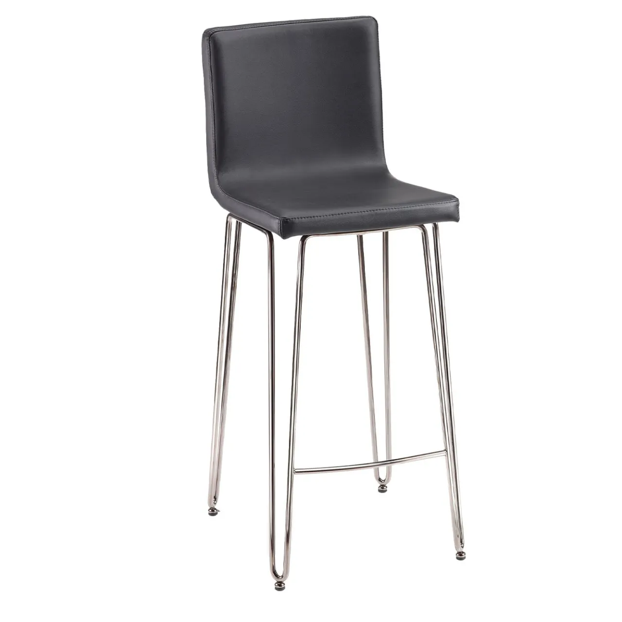 Trevisan Italia Bar Stools<Valdo Black Stool