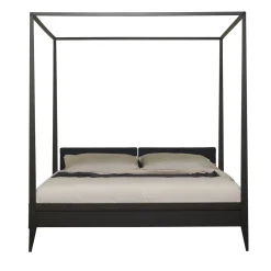 Morelato Beds<Valentino Canopy Bed with Cherry Wood Frame