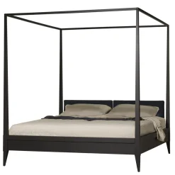 Morelato Beds<Valentino Canopy Bed with Cherry Wood Frame