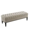 LCI_DECORA Benches<Vanity Beige Upholstered Quilted Bench