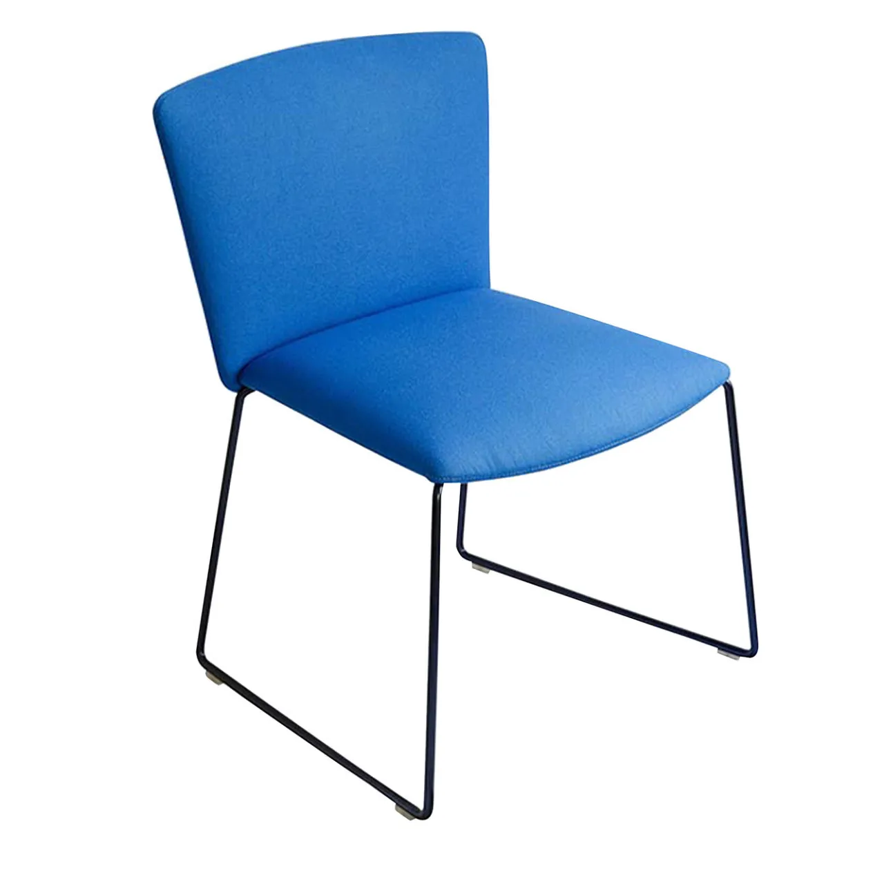 Tecno Spa Office Chairs<Vela Blue Sled Chair by Lievore Altherr Molina