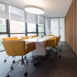 Tecno Spa Office Chairs<Vela Mustard Swivel Armchair by Lievore Altherr Molina