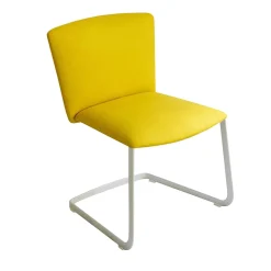 Tecno Spa Office Chairs<Vela Yellow Cantilever Chair by Lievore Altherr Molina