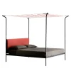 Lispi Beds<Velario Black Iron Canopy Double Bed by Giuseppe Arezzi