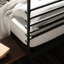 Lispi Beds<Velario Black Iron Canopy Double Bed by Giuseppe Arezzi