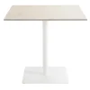 Veltha Outdoor Stone Design Outdoor Dining Tables<Velia square beige travertine stone outdoor bistro table